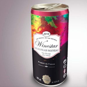 Illustration du crowdfunding Winestar lance le premier Beaujolais Nouveau en canettes !