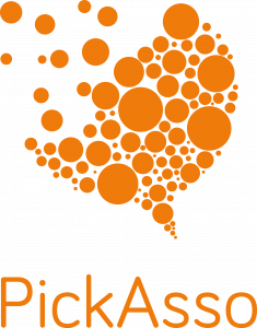 Logo de la startup PickAsso, donnons de la voix aux associations !
