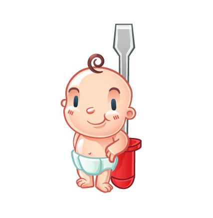 Bébé et Tournevis