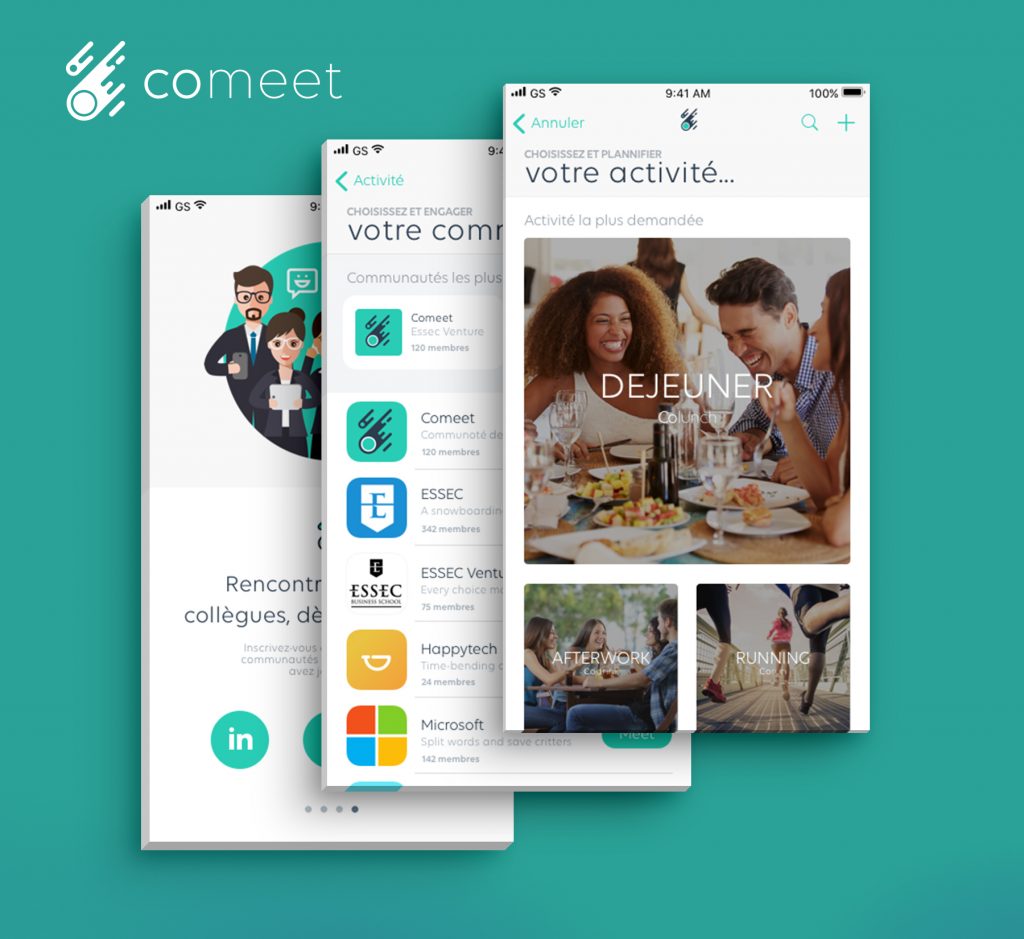 Logo de la startup COMEET