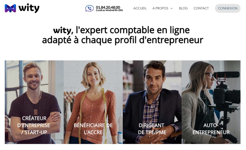 Logo de la startup Wity