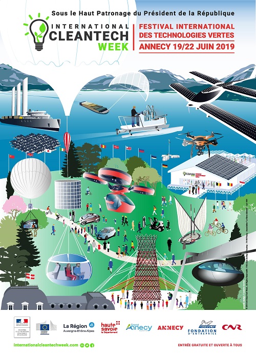 Illustration de la news International CleanTech Week du du 19 au 22 juin 2019 à Annecy