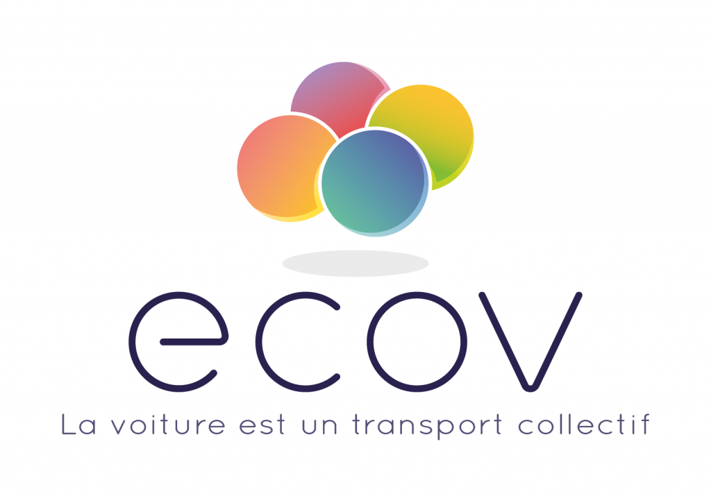Logo de la startup ecov