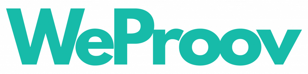 Logo de la startup WeProov