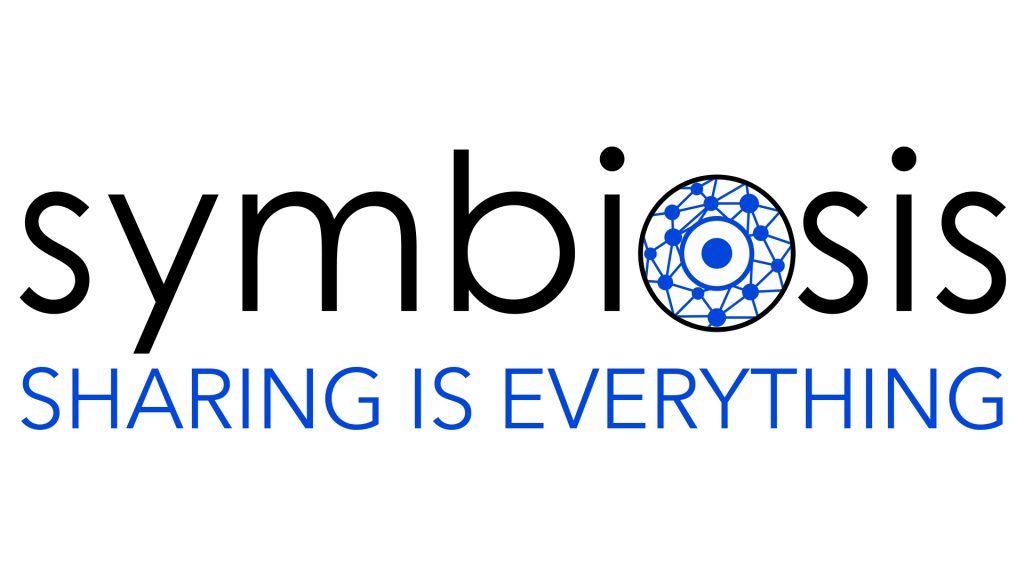 Logo de la startup Symbiosis, Sharing is everything