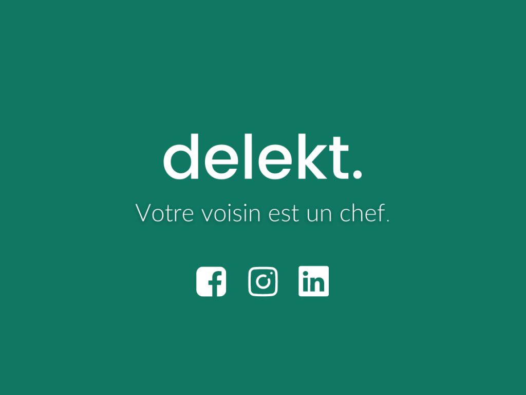 Logo de la startup delekt