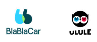 Logo de la startup Ulule x BlaBlaCar