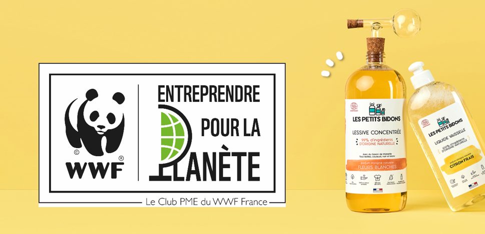 Les Petits Bidons intègre entreprendre pour la planète de WWF France