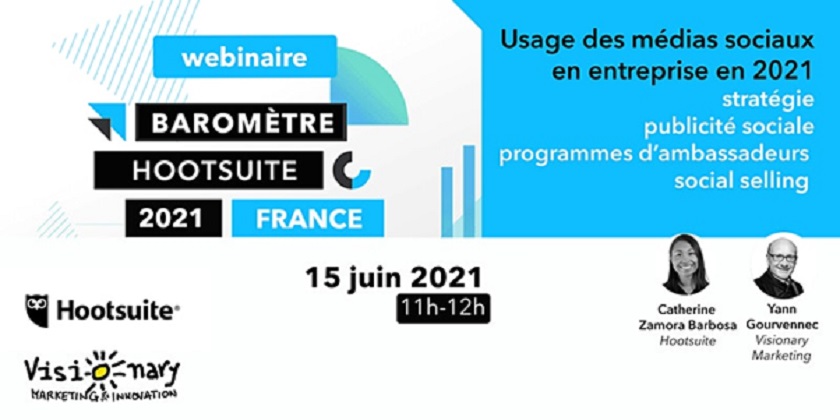 Hootsuite organise un webinaire sur les réseaux sociaux