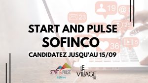 Illustration de la news Start & Pulse - Sofinco et Le Village by CA Paris