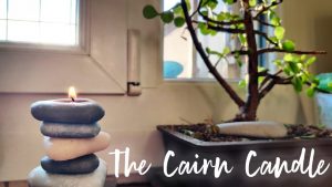 Illustration du crowdfunding Cairn Candle