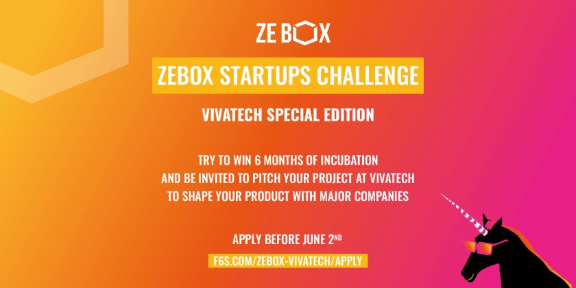 ZEBOX lance un Startups Challenge spécial Vivatech