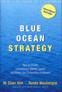Affiche du livre Blue Ocean Strategy: How to Create Uncontested Market Space and Make the Competition Irrelevant