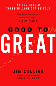 Affiche du livre Good to Great: Why Some Companies Make the Leap... and Others Don't
