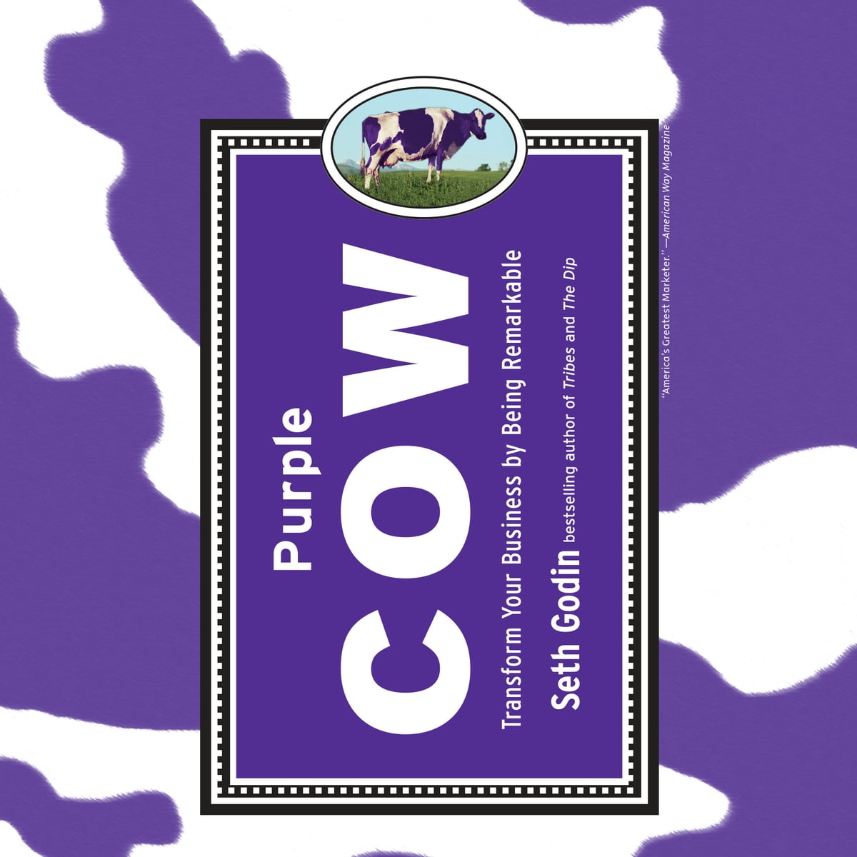 Logo de la startup Purple Cow: Transform Your Business by Being Remarkable