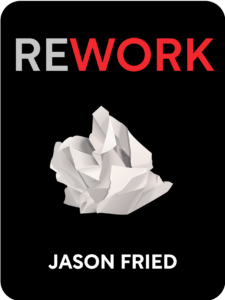 Affiche du livre Rework