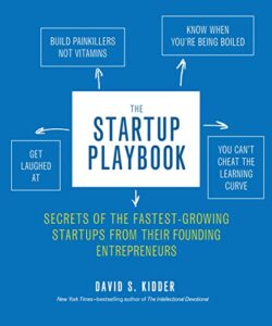 Affiche du livre The Startup Playbook : Les secrets des startups à la croissance la plus rapide, tels qu'ils sont exposés par leurs entrepreneurs fondateurs