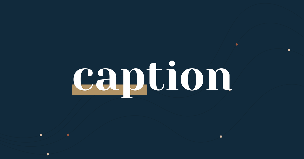Logo de la startup Caption