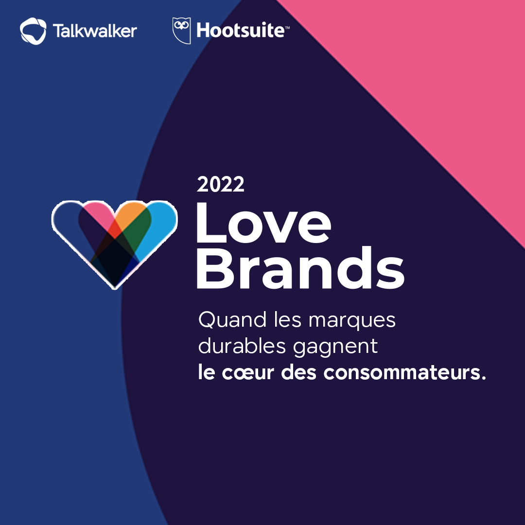 TALKWALKER publie le classement des marques les plus aimées sur internet