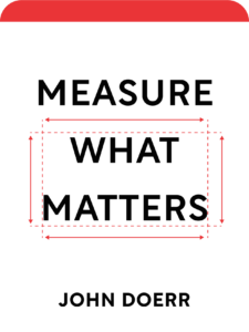 Affiche du livre Measure What Matters