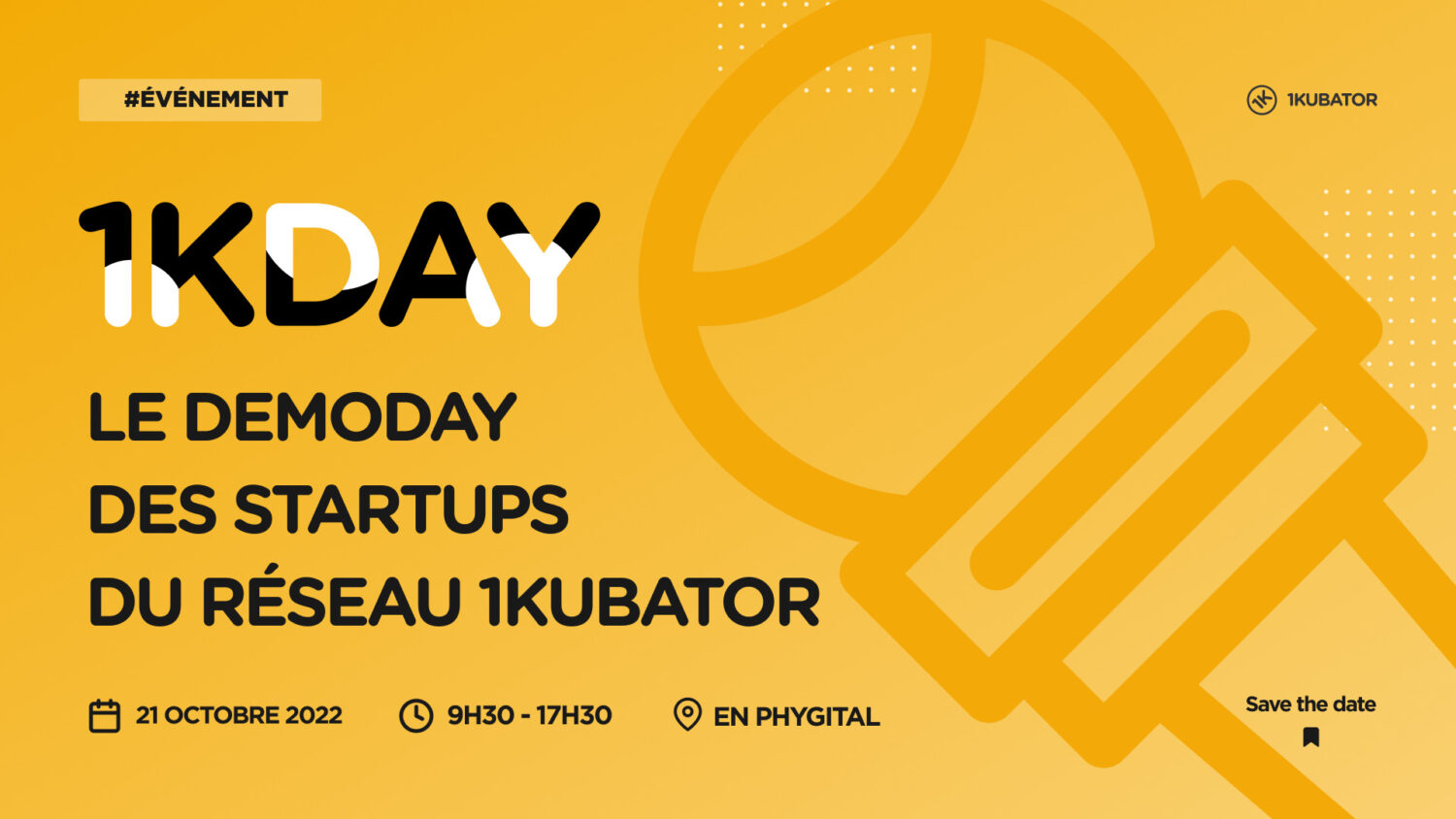 Logo de la startup 1Kubator