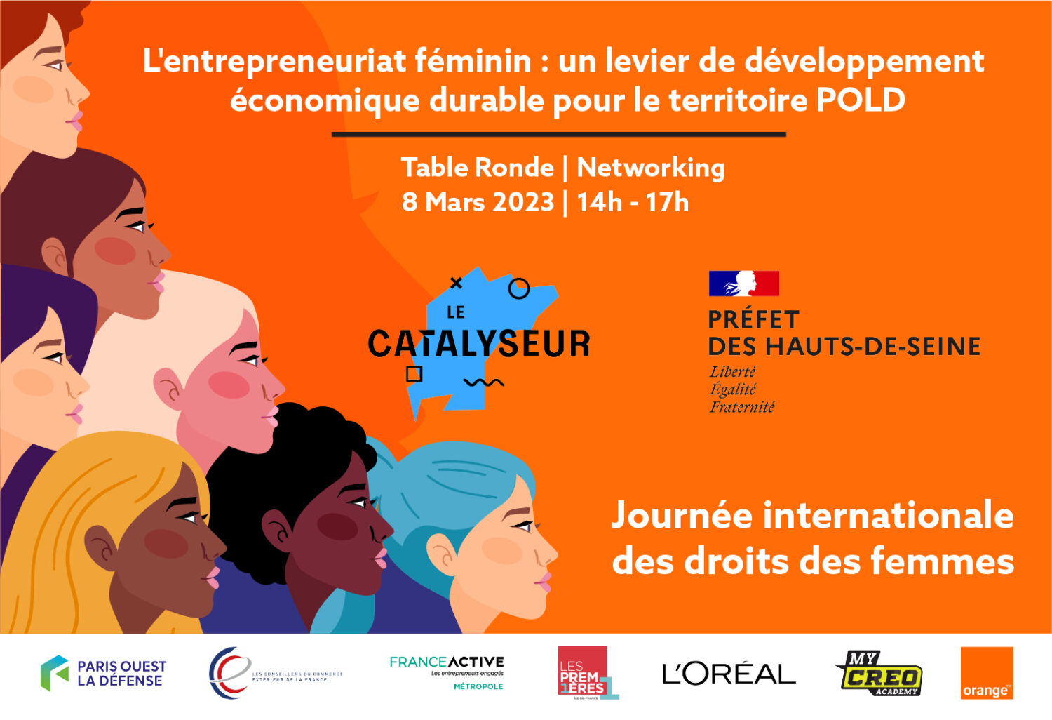 Logo de la startup « L'entrepreneuriat féminin : un levier de développement économique durable pour le territoire POLD »