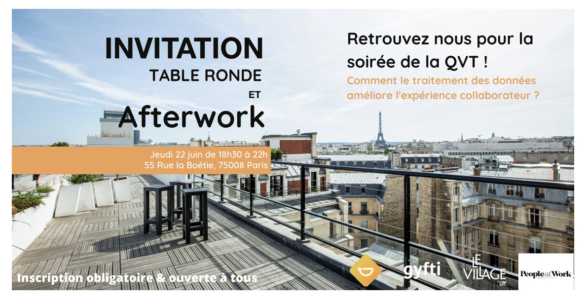 Happytech vous invite à la semaine de la QVT du 19 au 23 juin