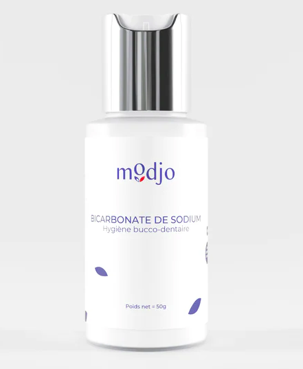 Modjo Cosmetics accompagne son dentifrice pour fumeurs avec du bicarbonate de sodium