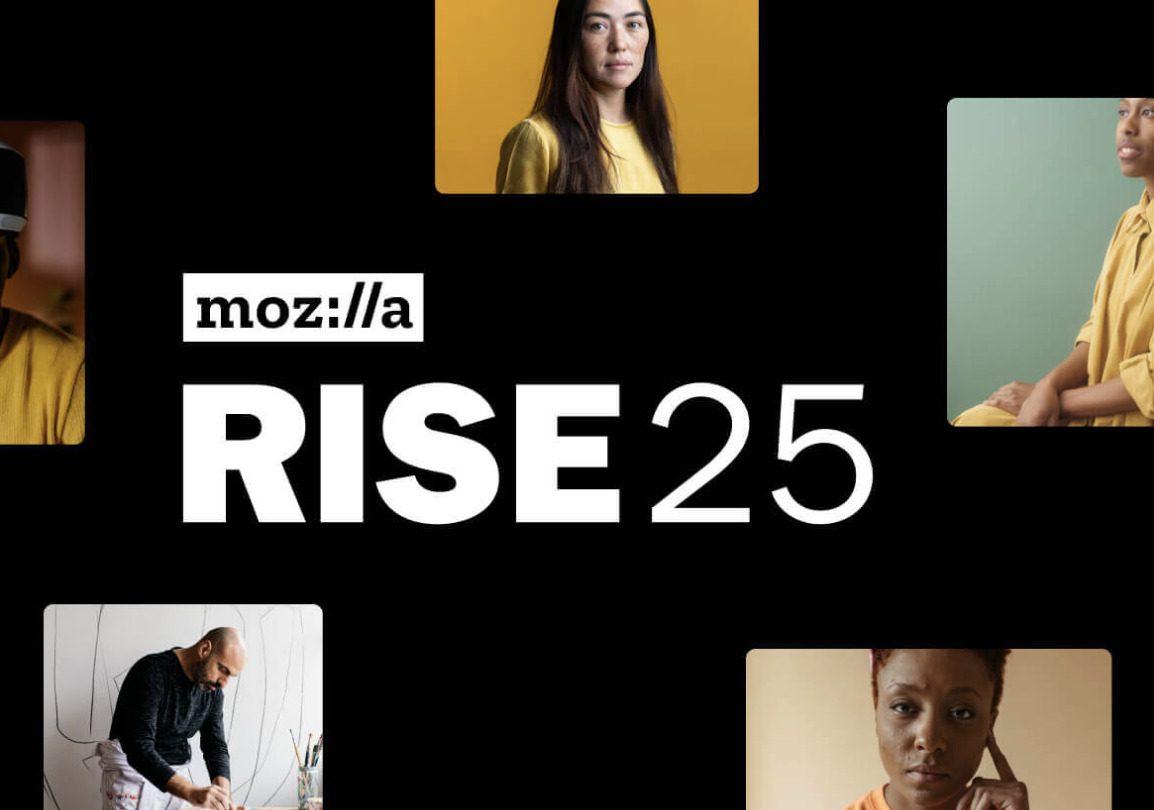 Mozilla : à la recherche des 25 personnalités qui bâtissent une meilleure version du web avec le programme Rise25