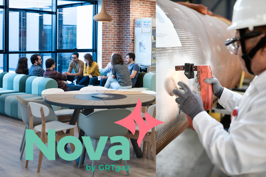 Logo de la startup Nova by GRTgaz