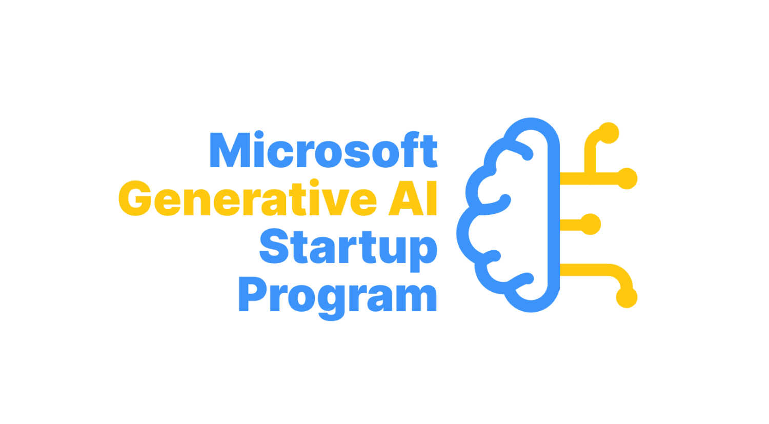 Logo de la startup Generative AI Startup Program
