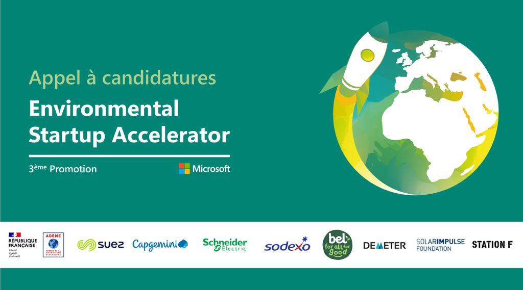 Environmental Startup Accelerator lance un appel à candidatures pour sa troisième promotion
