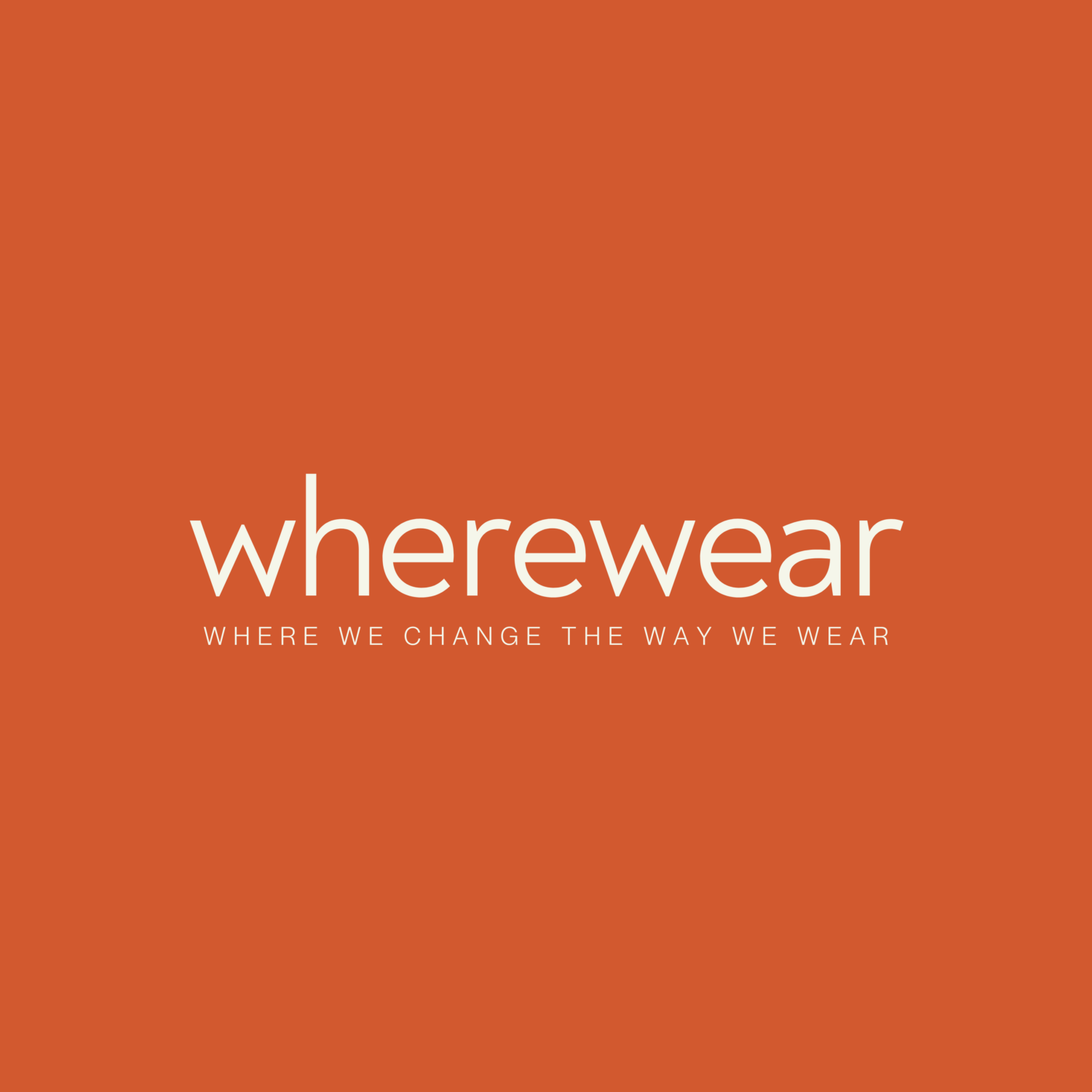 Logo de la startup wherewear
