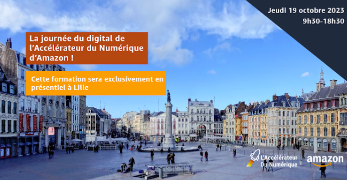 Amazon organise une formation dédiée aux entrepreneurs à Lyon