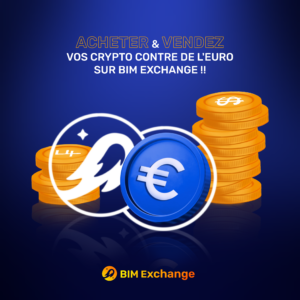Illustration de la news BIM Exchange supporte désormais l'achat de cryptomonnaies par virement bancaire
