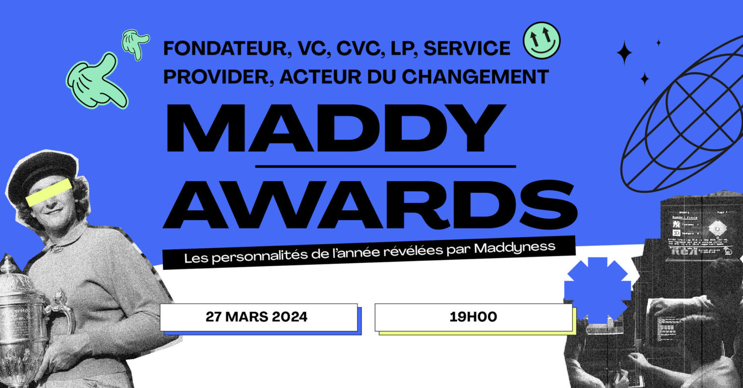 Logo de la startup Maddy Awards, by Maddyness