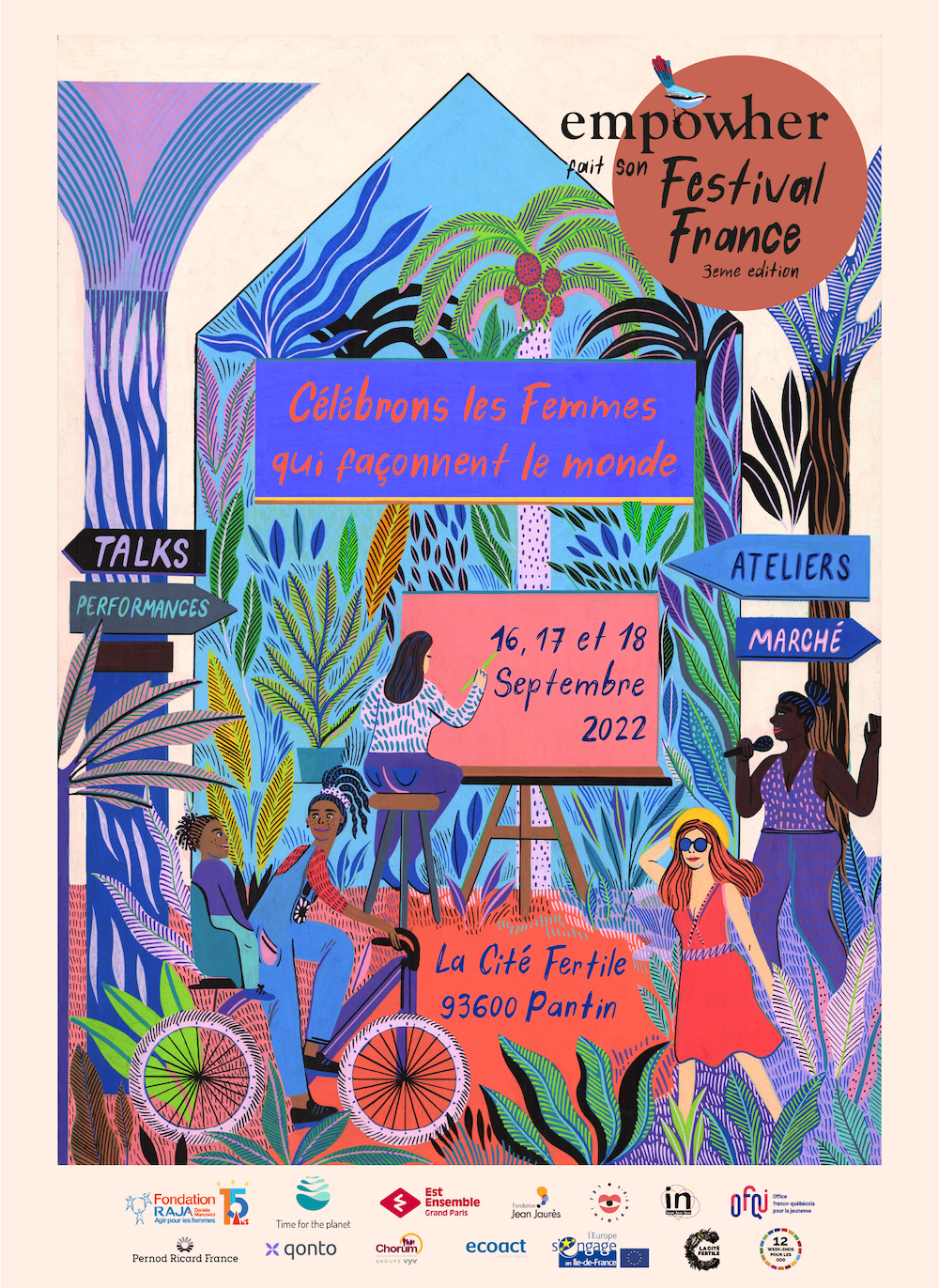 ⚡️ Empow’Her lance un appel à projets pour son Pop-up féministe lors du Festival !🎉