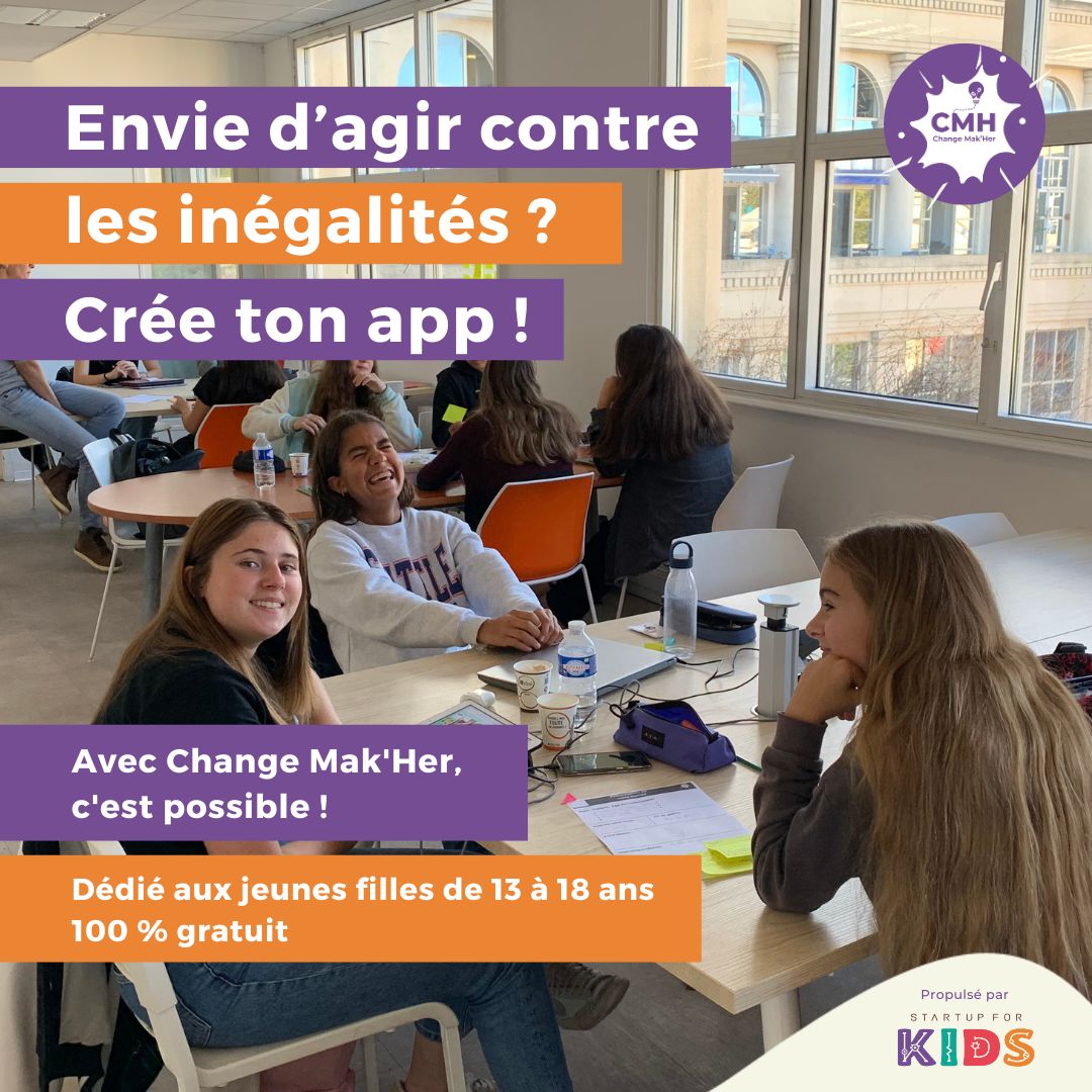 Startup For Kids annonce la saison 5 de Change Mak’Her