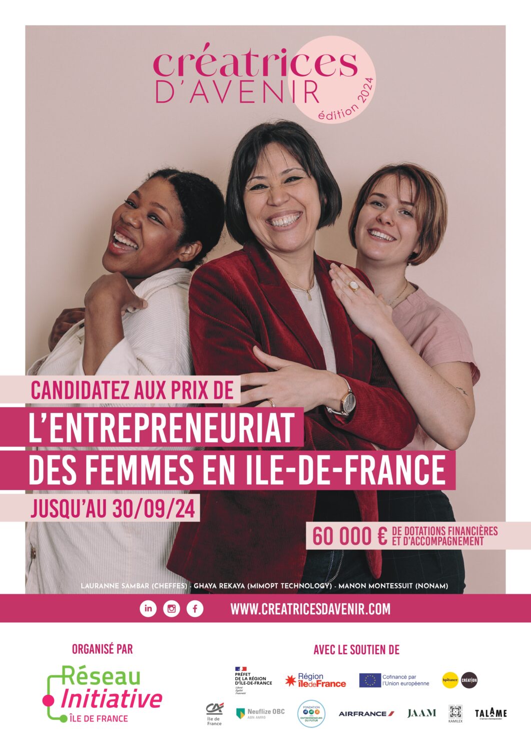 Lancement du concours « Créatrices d’Avenir » 2024