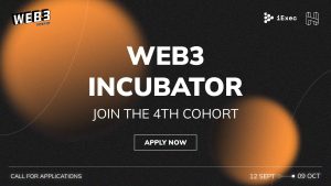 Les candidatures pour la 4e promotion de l’Incubateur Web3 sont ouvertes