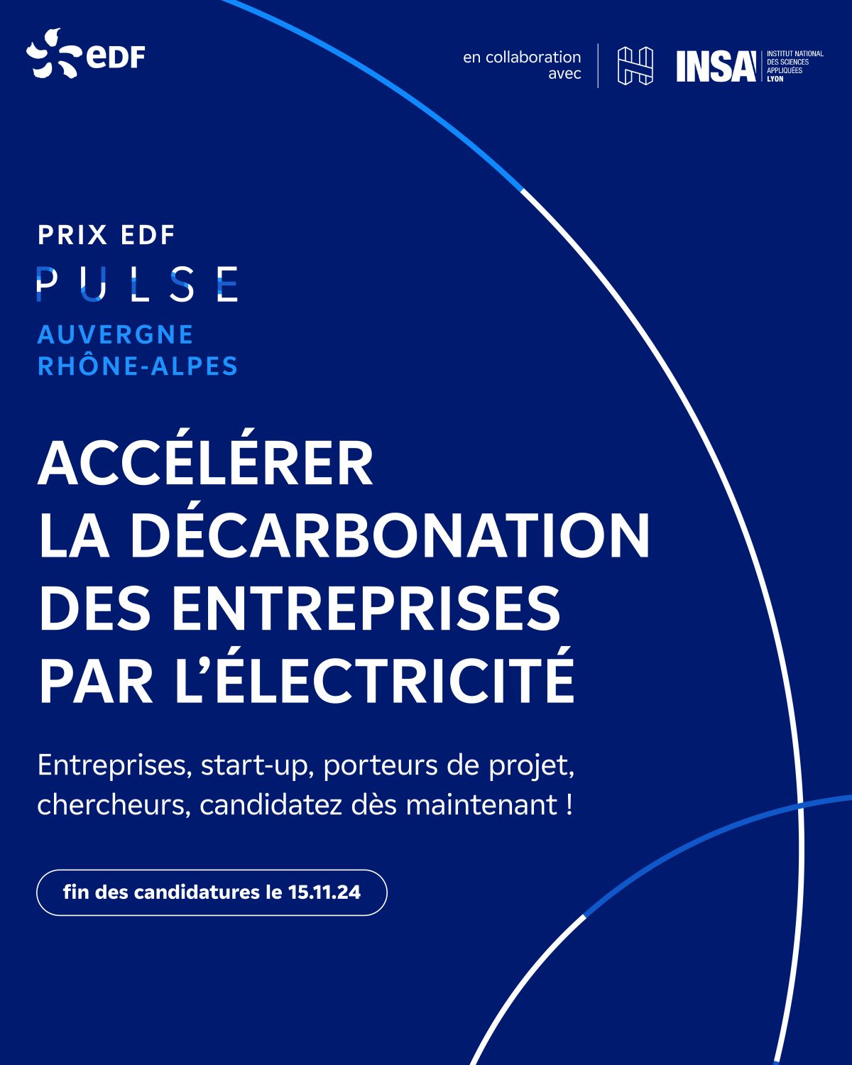 EDF lance les Prix EDF Pulse Auvergne-Rhône-Alpes