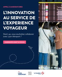 Lyon Aéroport et H7 lancent un appel à projets pour les startups de l’expérience voyageur