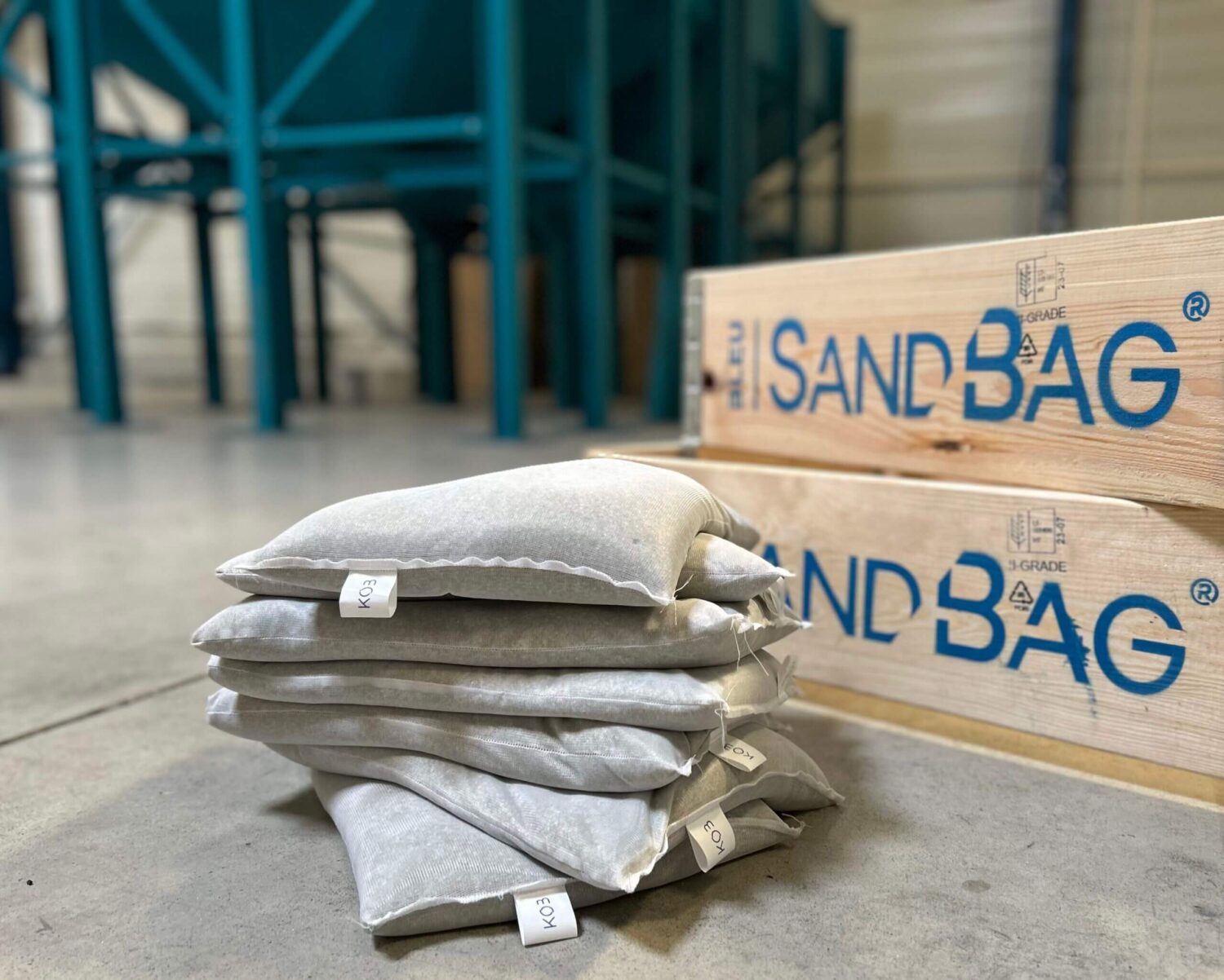 Illustration de la news KOB Kind Of Blue recherche des fonds pour son SANDBAG qui filtre l'eau