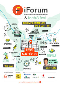 Illustration de la news iForum, innovation by Grenoble Alpes se tiendra les 5 et 6 février