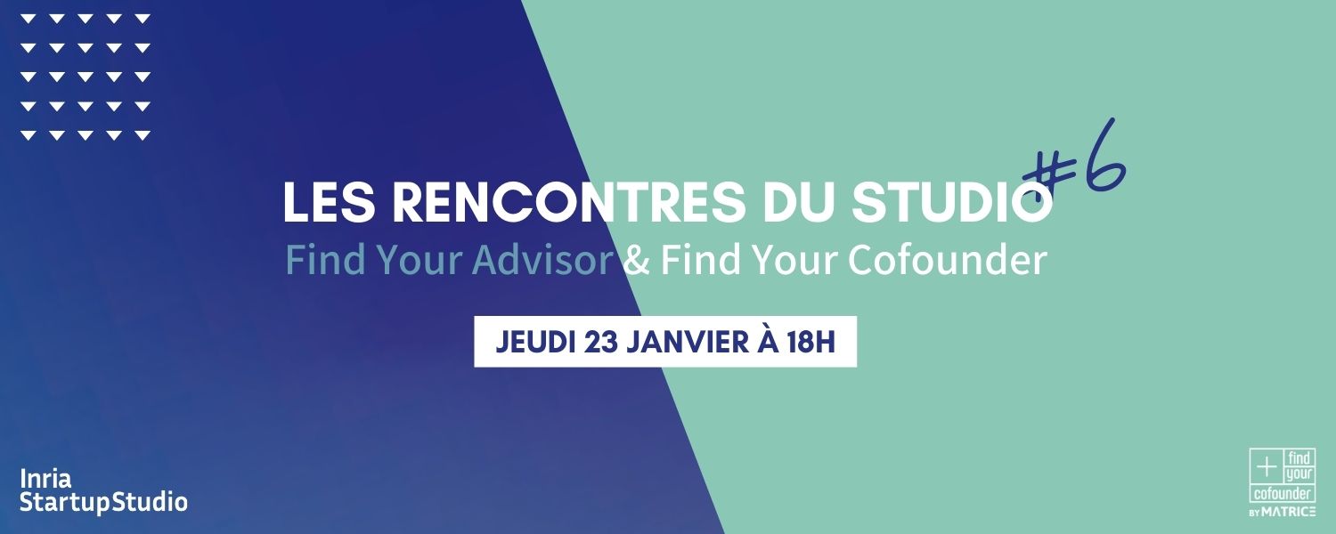 Find Your Cofounder : le 23 janvier à 18h