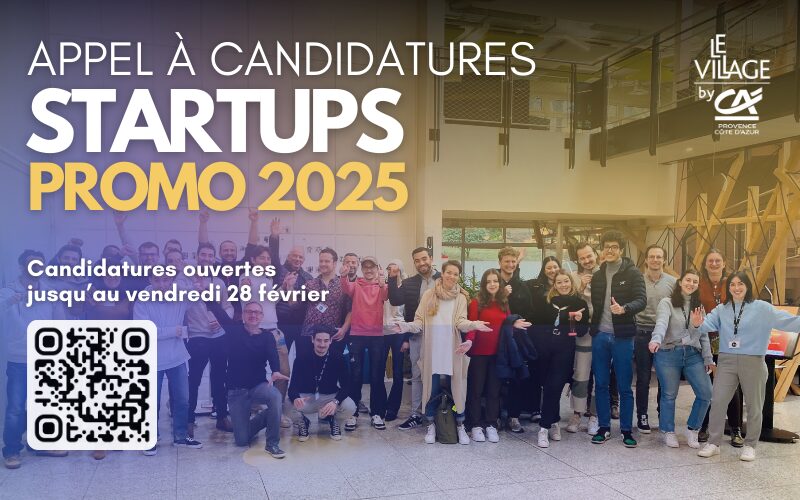 Le Village by CA Provence Côte d’Azur lance son appel à startups