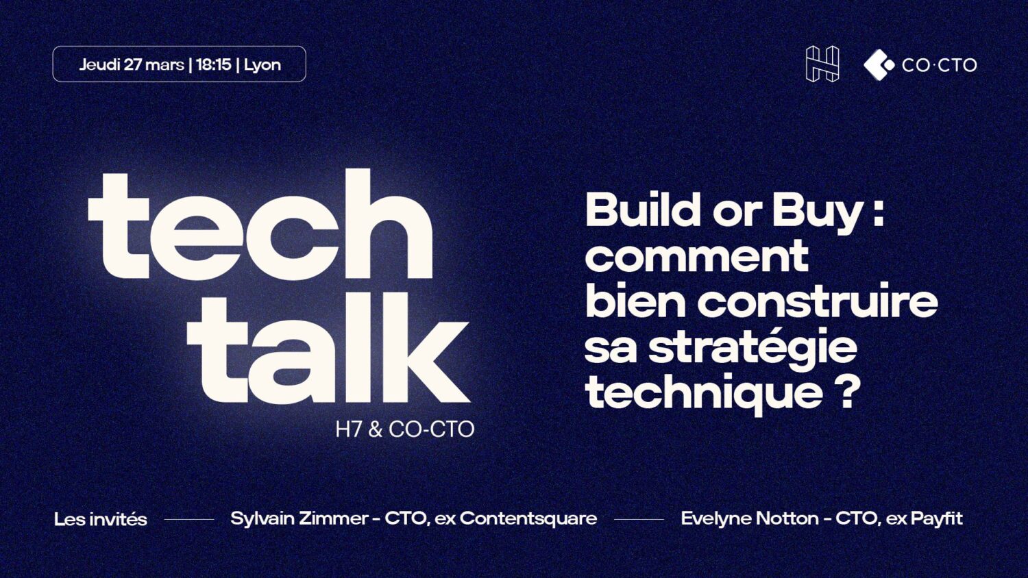 H7 présente son talk-show : tech talk