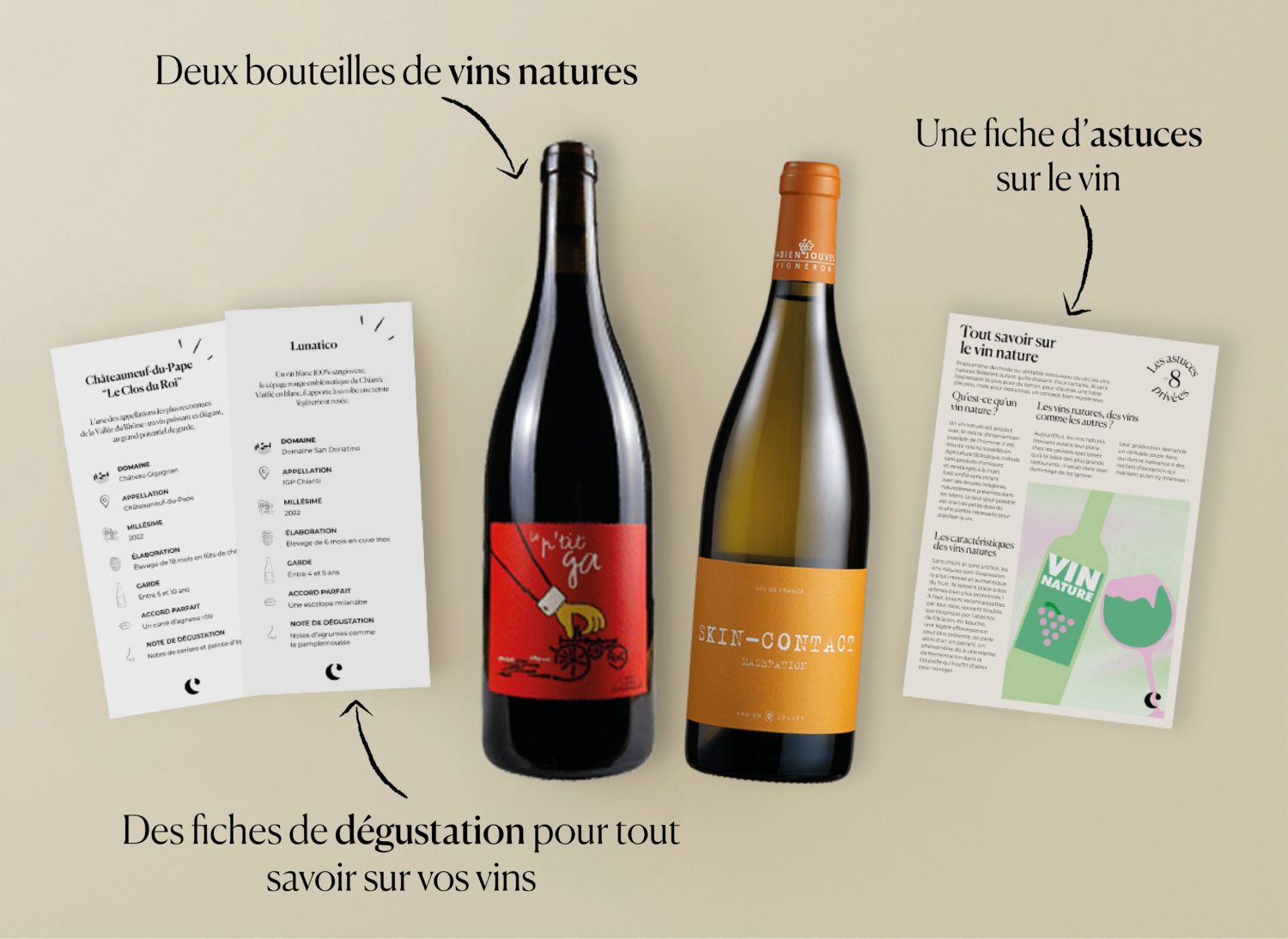 Illustration de la news Cuvée Privée lance une box de vin nature