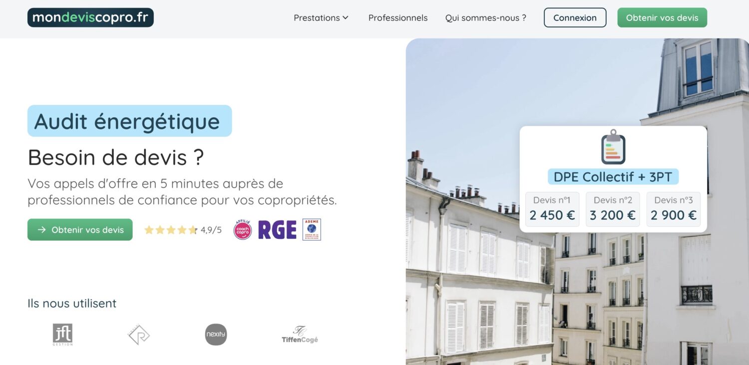 Illustration de la news Mondeviscopro.fr : la plateforme qui facilite la rénovation énergétique en copropriété
