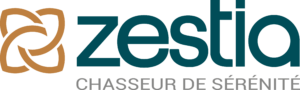 Logo de la startup ZESTIA - Chasseur de Sérénité